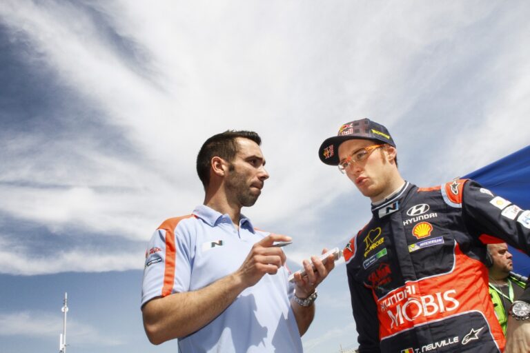 Thierry Neuville: Perfekte Linie verpasst