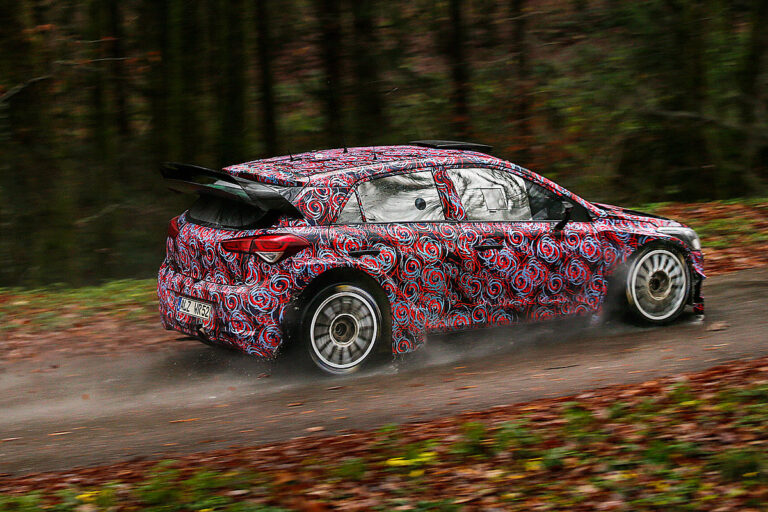 Heiße Phase für den neuen Hyundai i20 WRC