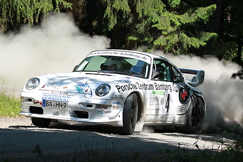 Volles Haus zur Haßberg-Rallye