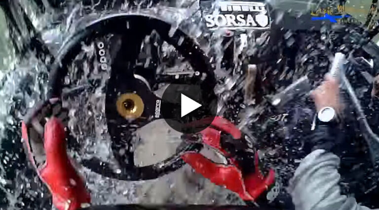 VIDEO: Nasse Landung