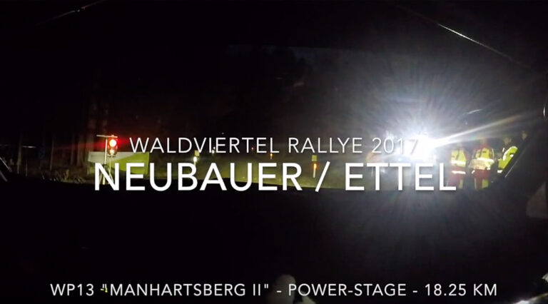 ONBOARD: Neubauer – Rallye Waldviertel