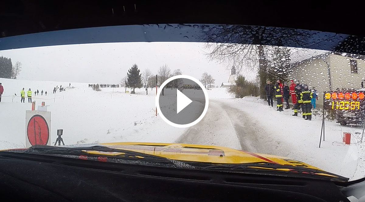 ONBOARD: Jänner-Rallye Shakedown