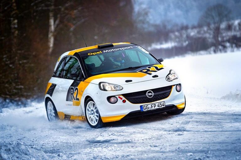 Kreim erstmals im Opel Adam R2