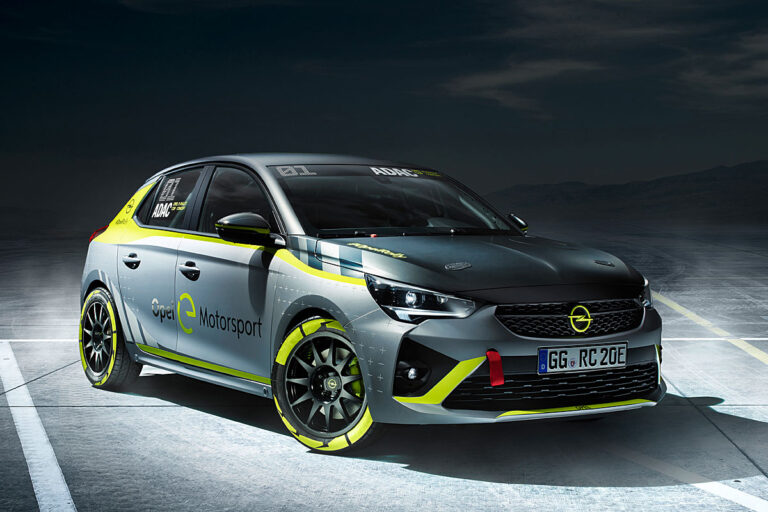 Opel stellt Corsa-e Rally bei der 3-Städte-Rallye vor