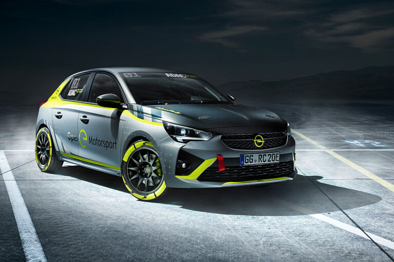 ADAC Opel e-Rally Cup mit zehn Läufen