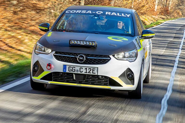 Opel simulierte mit Corsa-e Rally zwei DRM-Läufe