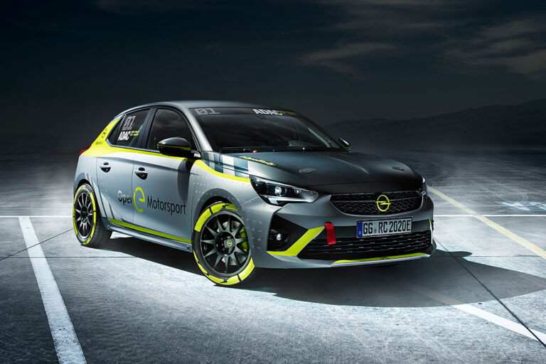 Opel präsentiert ein elektrisches Rallyeauto