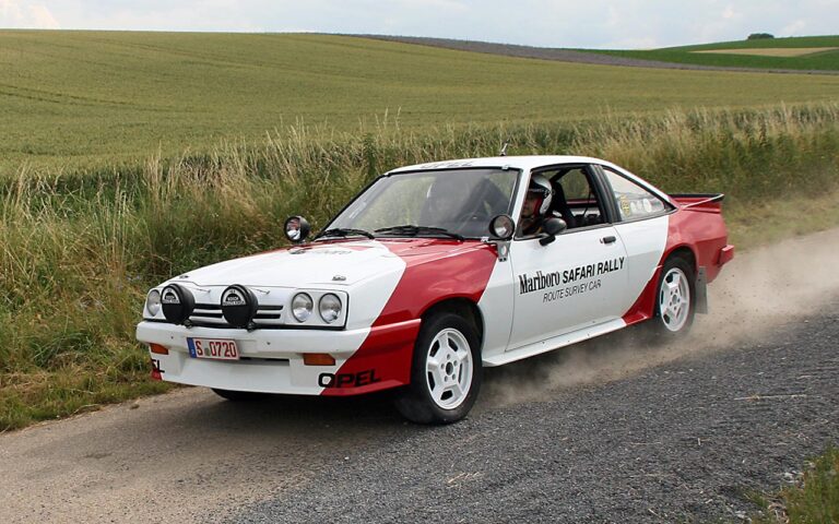 Mit Harri Toivonen im Gruppe-B-Manta durchs Mantaloch