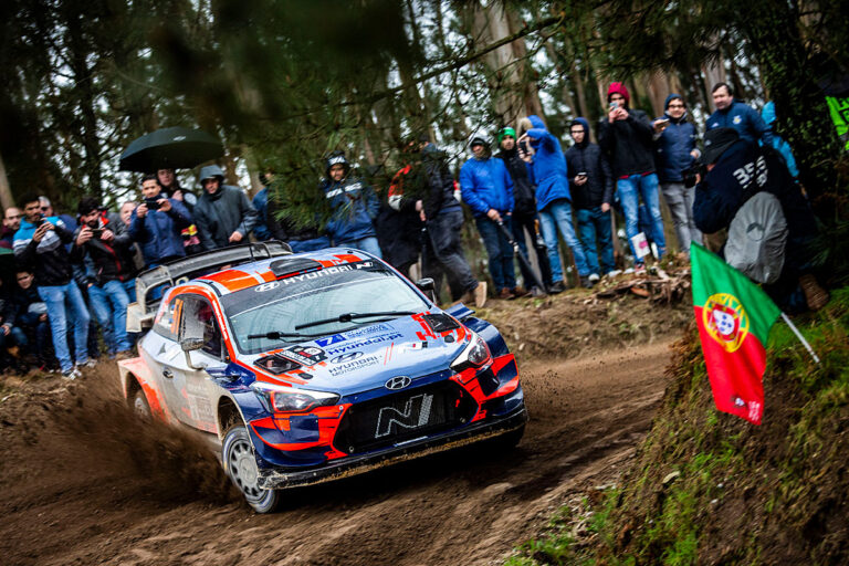 Tänak testet in Portugal neue Aerodynamik