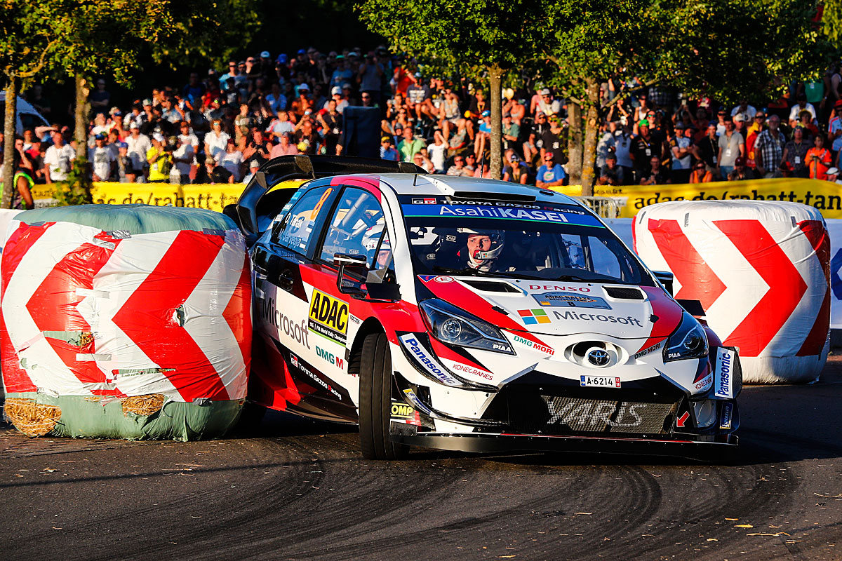 Rallye Deutschland nach WP1: Tänak knapp vor Rovanperä