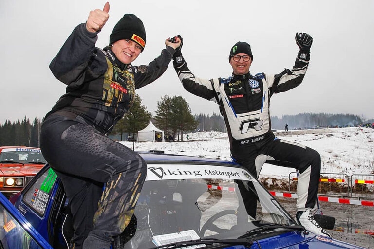 Ehepaar Solberg gewinnt Histo Rallye Schweden