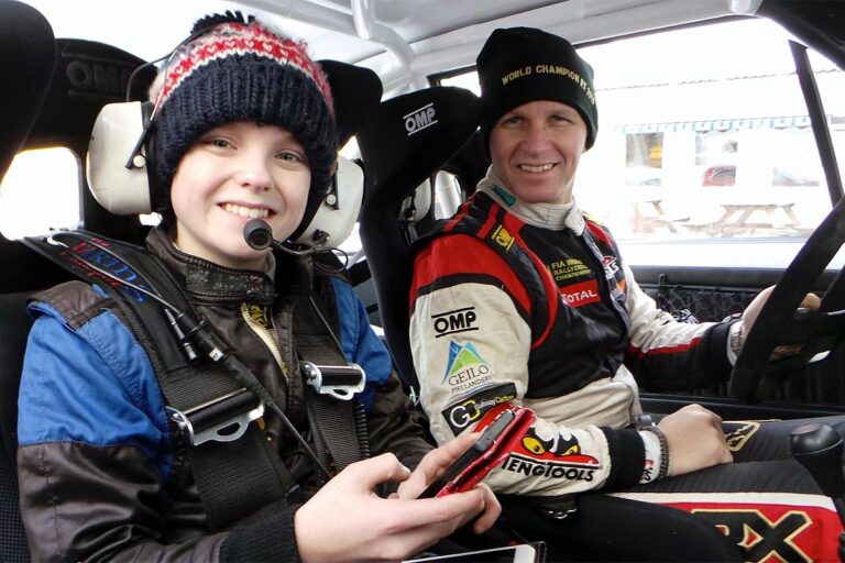 Petter Solberg und Sohn Oliver erfolgreich