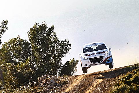 Craig Breen testet 208 R5