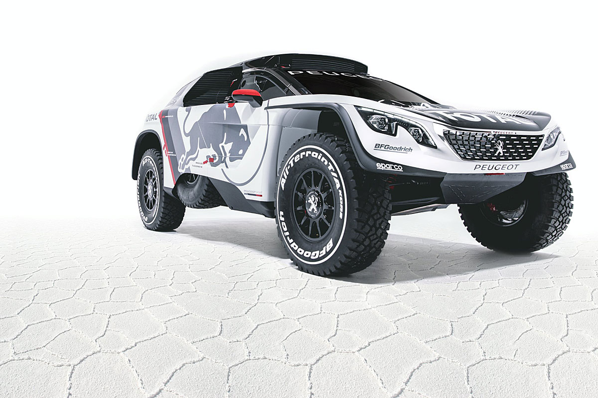Peugeot stellt neuen 3008 DKR vor