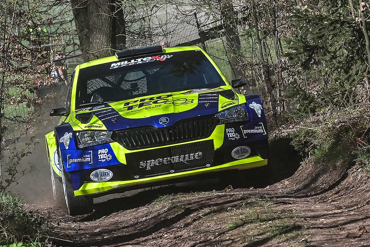 Philip Geipel gewinnt auch Rallye Sulingen