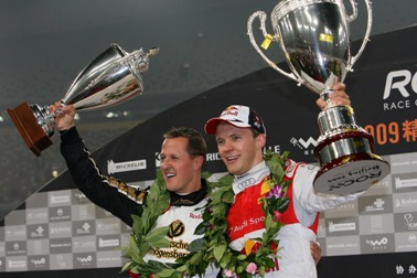 Ekström schlägt Schumacher