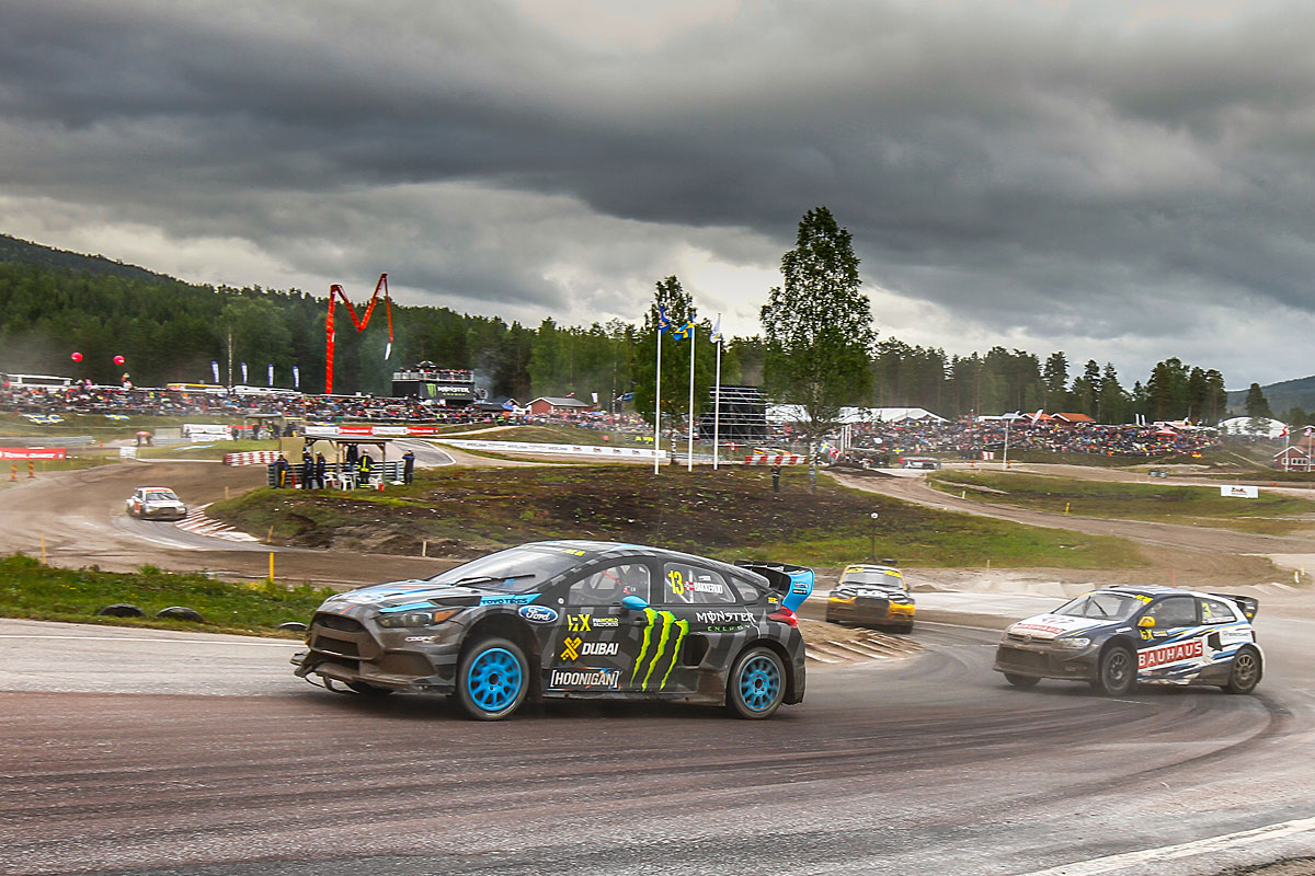 RX Höljes: Solberg und Ekström patzen