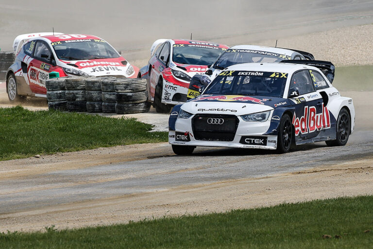 RX Mettet: Ekström vor Loeb und Solberg