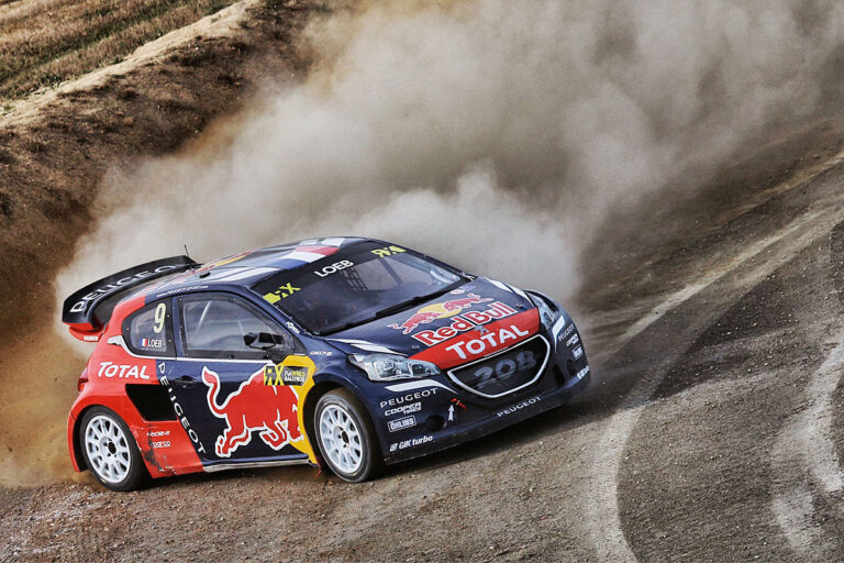 RX Loheac: Loeb feiert Heimspiel-Podium