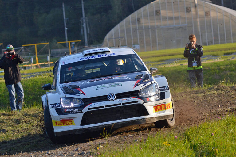 Baumschlager feiert ersten Polo WRC-Sieg