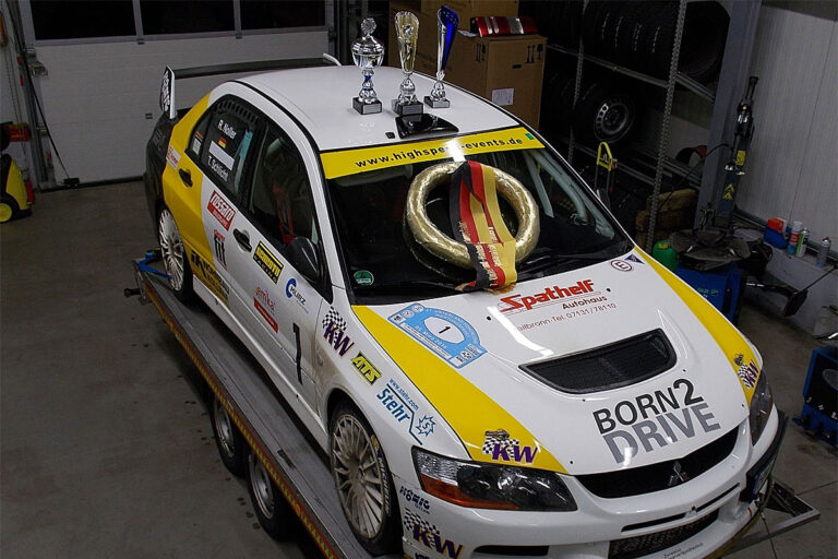 Noller vorn bei Hohenlohe-Rallye