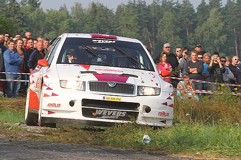 Kahle auf dem Podium