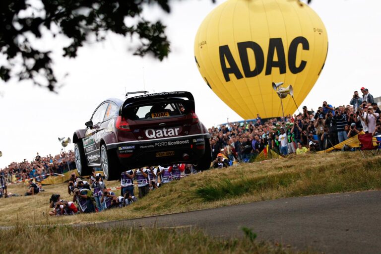 Die Strecken der Rallye Deutschland