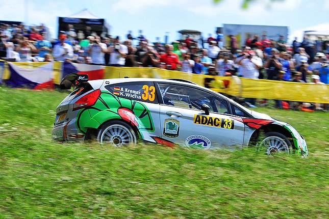 Armin Kremer im Fiesta R5 zur Monte