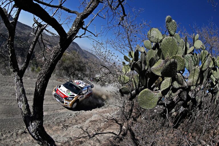 Rallye Mexiko mit 35 Startern