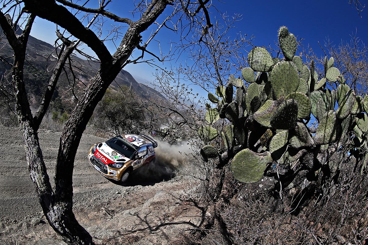 Rallye Mexiko mit 35 Startern