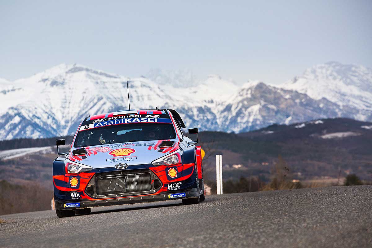 Rallye Monte Carlo ohne Zuschauer