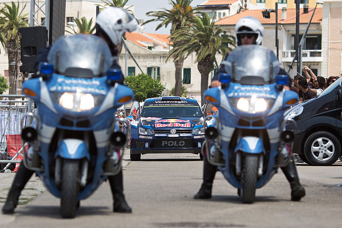 Ogier knapp vor Östberg im Sardinien-Shakedown