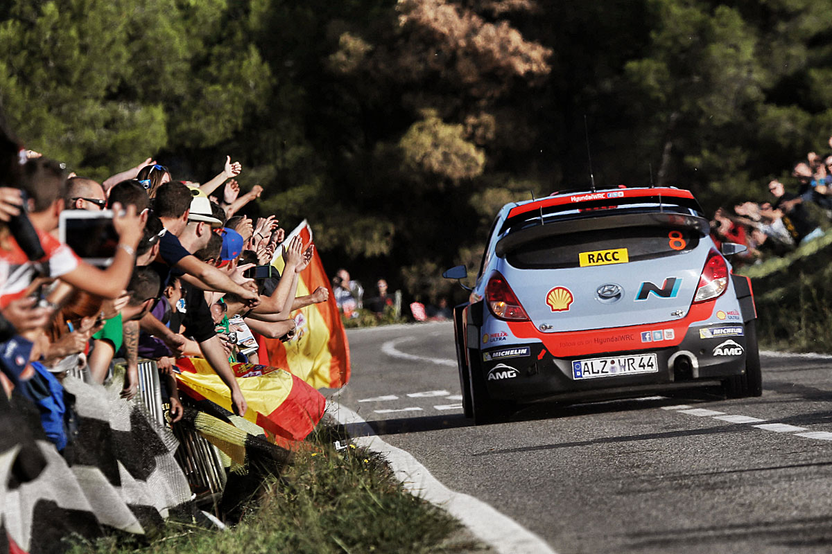 84 Nennungen für Rallye Spanien
