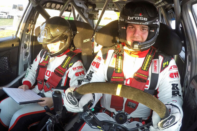 Dominik Dinkel darf Skoda Fabia R5 fahren