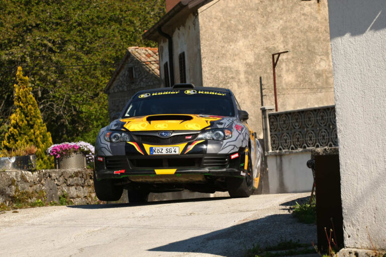 Rallye Opatija: Hideg siegt, Kößler auf dem Podium