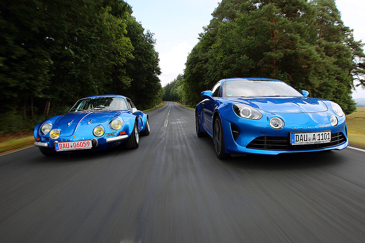 Alpine A110: Allez les Bleus