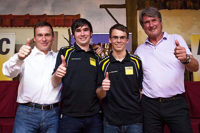 Griebel und Kreim im Opel Junior Team