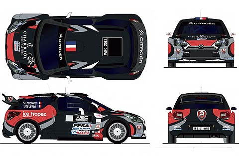 Chardonnet startet im DS3 WRC