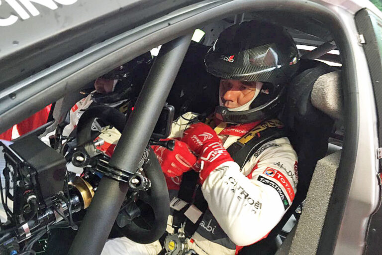 Sebastien Loeb erstmals im Citroën C3 WRC