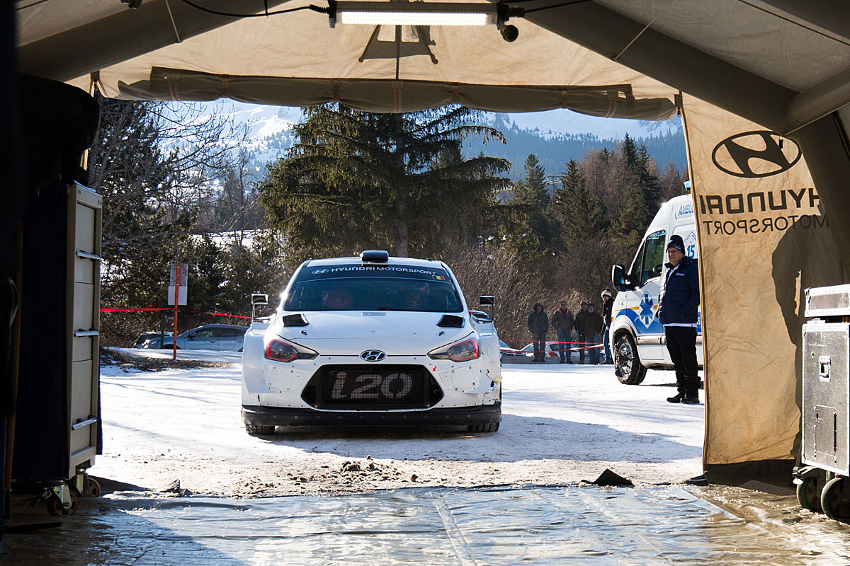 GALERIE: Hyundai-Test mit Loeb