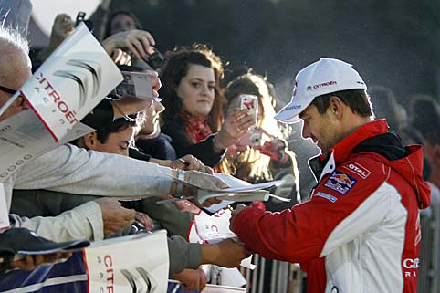 Pfiffe für Sebastien Loeb