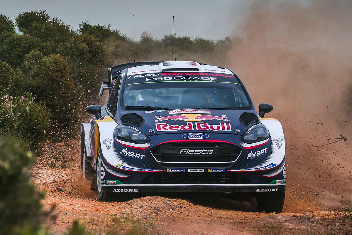 Rallye Sardinien nach WP1: Ogier geht in Führung
