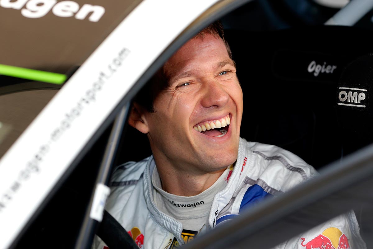 Glückspilz Sebastien Ogier