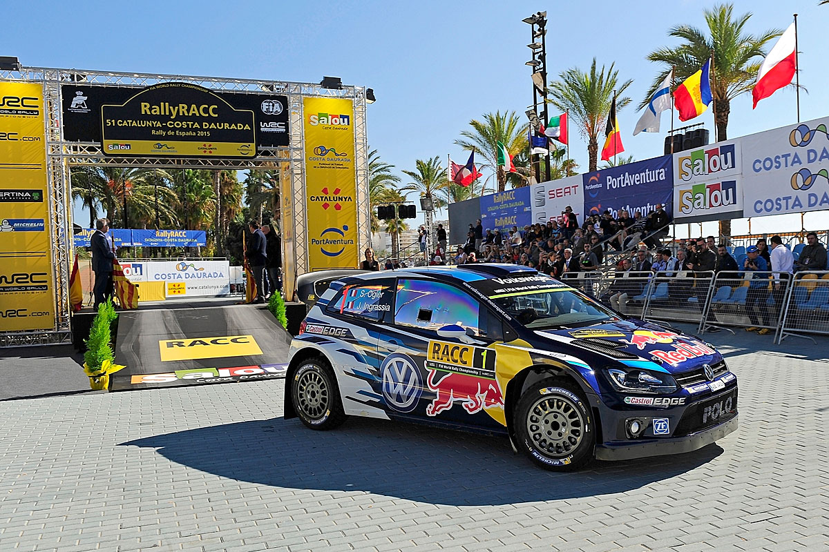 Ogier schnappt sich erste Bestzeit