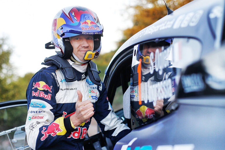 Sebastien Ogier testet Formel 1