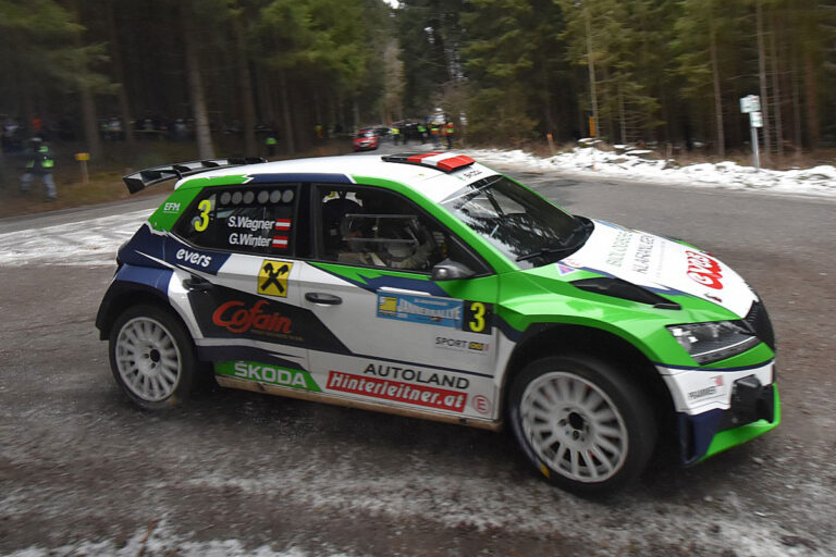 Jänner-Rallye: Die Nerven lagen so blank wie das Eis