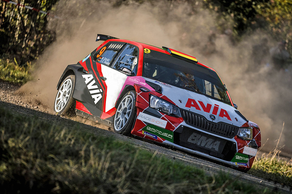 3-Städte-Rallye: Melanie Schulz erstmals im Fabia R5