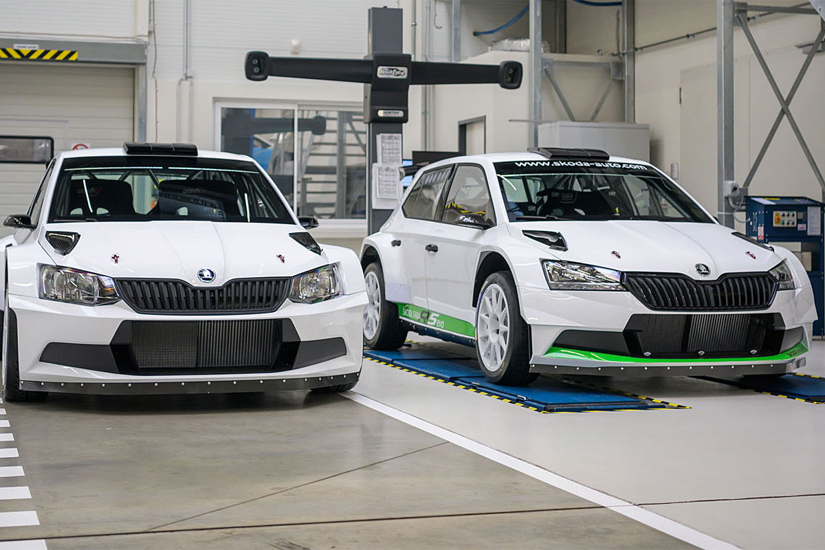 WM-Debüt für Skoda Fabia R5 evo