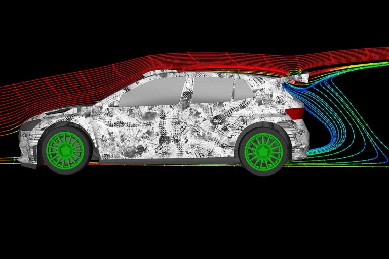 Skoda gibt Einblicke in die Aerodynamik des neuen Fabia Rally2