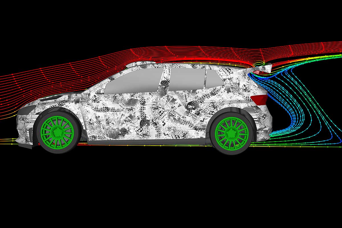Skoda gibt Einblicke in die Aerodynamik des neuen Fabia Rally2